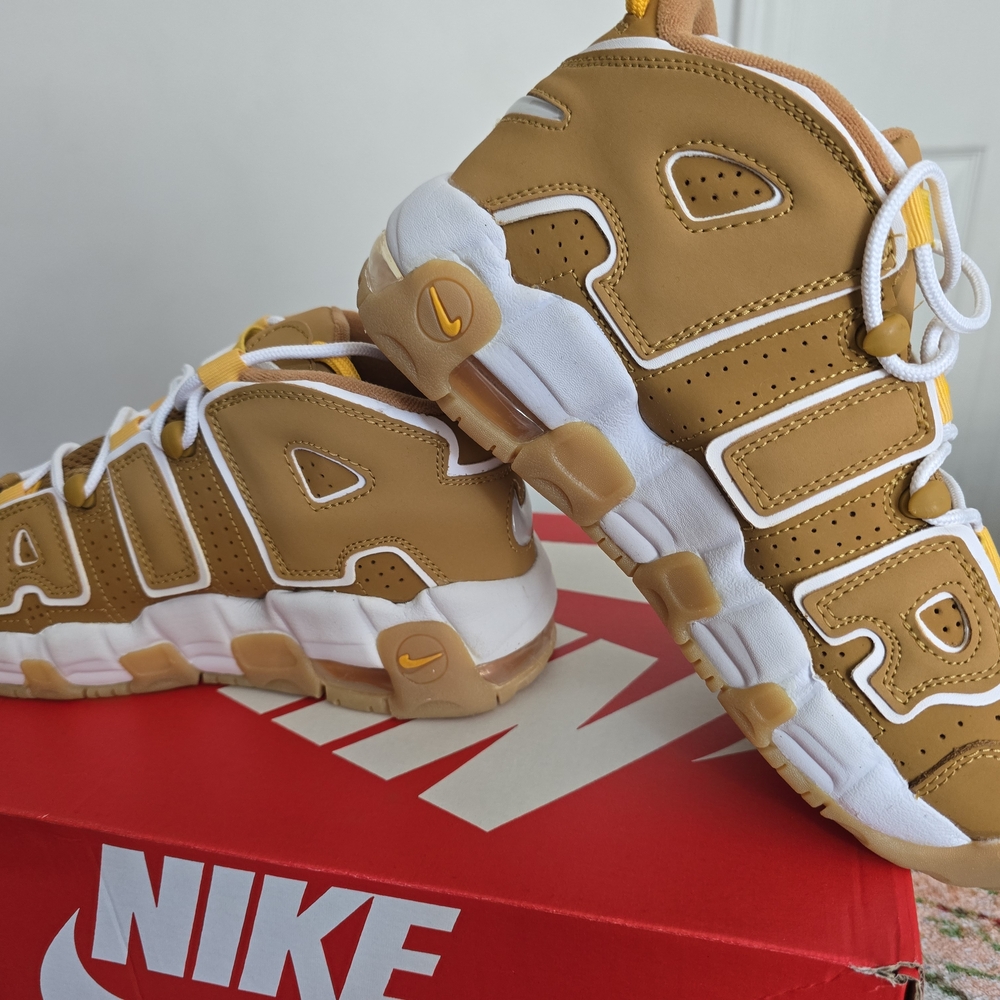 Nike Kids' Tan and White Sneakers